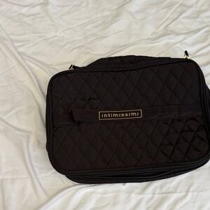 Intimissimi Black Quilted Travel Bag
